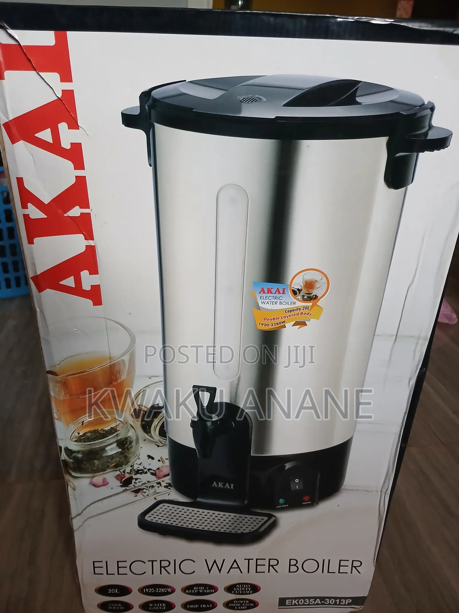 20 Lt Water Boiler