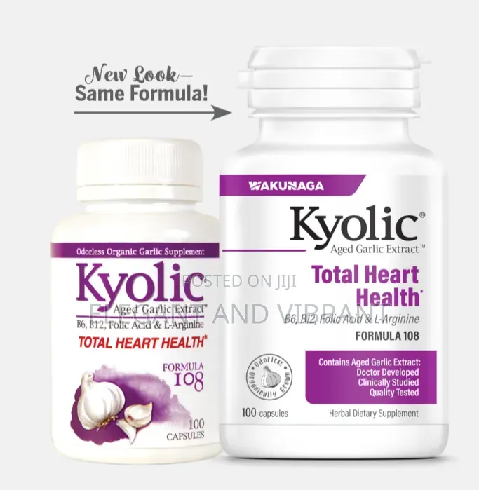 Total Heart Health Complex Formula 108 From Kyolic