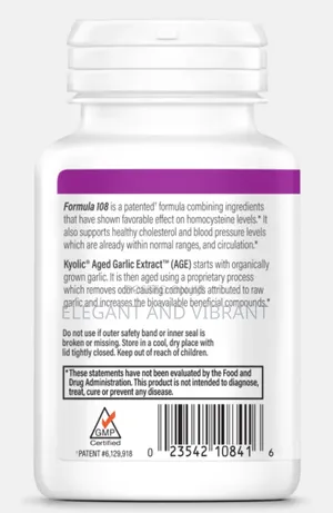 Total Heart Health Complex Formula 108 From Kyolic