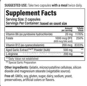 Total Heart Health Complex Formula 108 From Kyolic