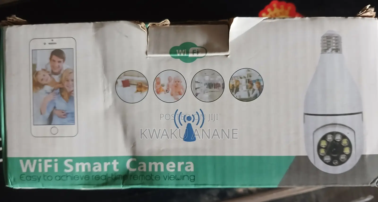 Wifi Smart Bulb Camera
