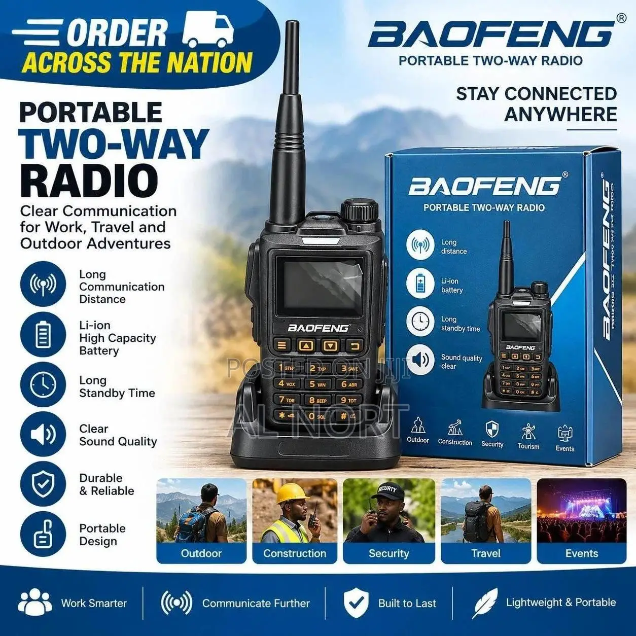 Baofeng Bf-888s Portable Two-Way Radio Walkie Talkie