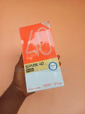 New Tecno Spark 40 Pro+ 256 GB White