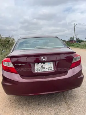 Honda Civic 1.8 5 Door Automatic 2012 Burgundy