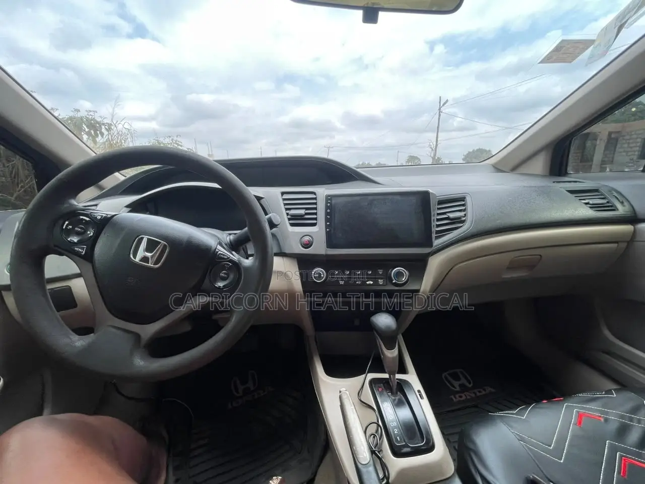 Honda Civic 1.8 5 Door Automatic 2012 Burgundy