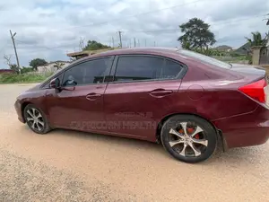 Honda Civic 1.8 5 Door Automatic 2012 Burgundy