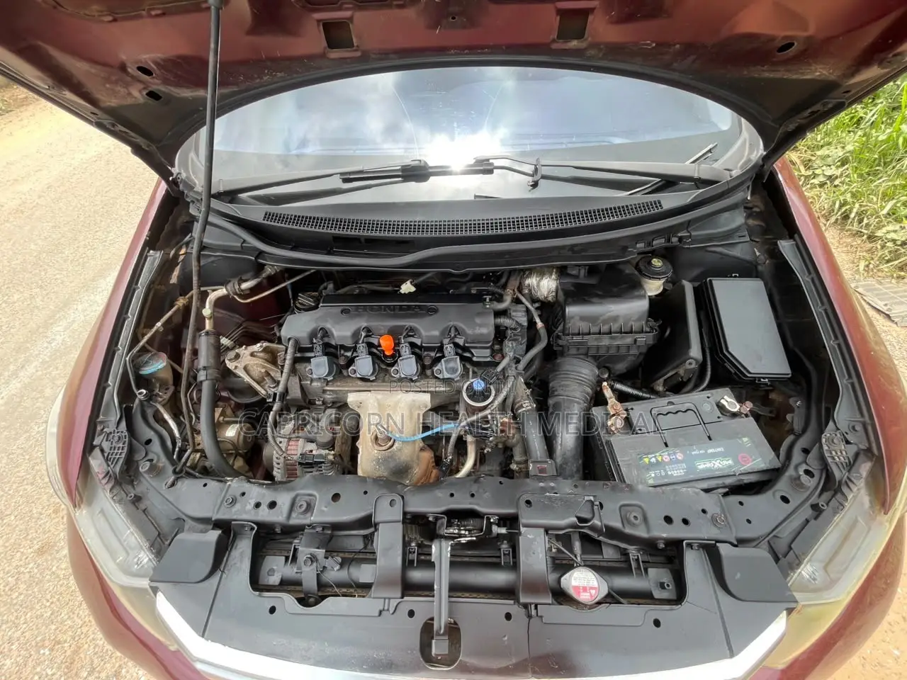 Honda Civic 1.8 5 Door Automatic 2012 Burgundy