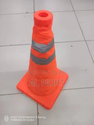Reflective Traffic Safety Cone – Red