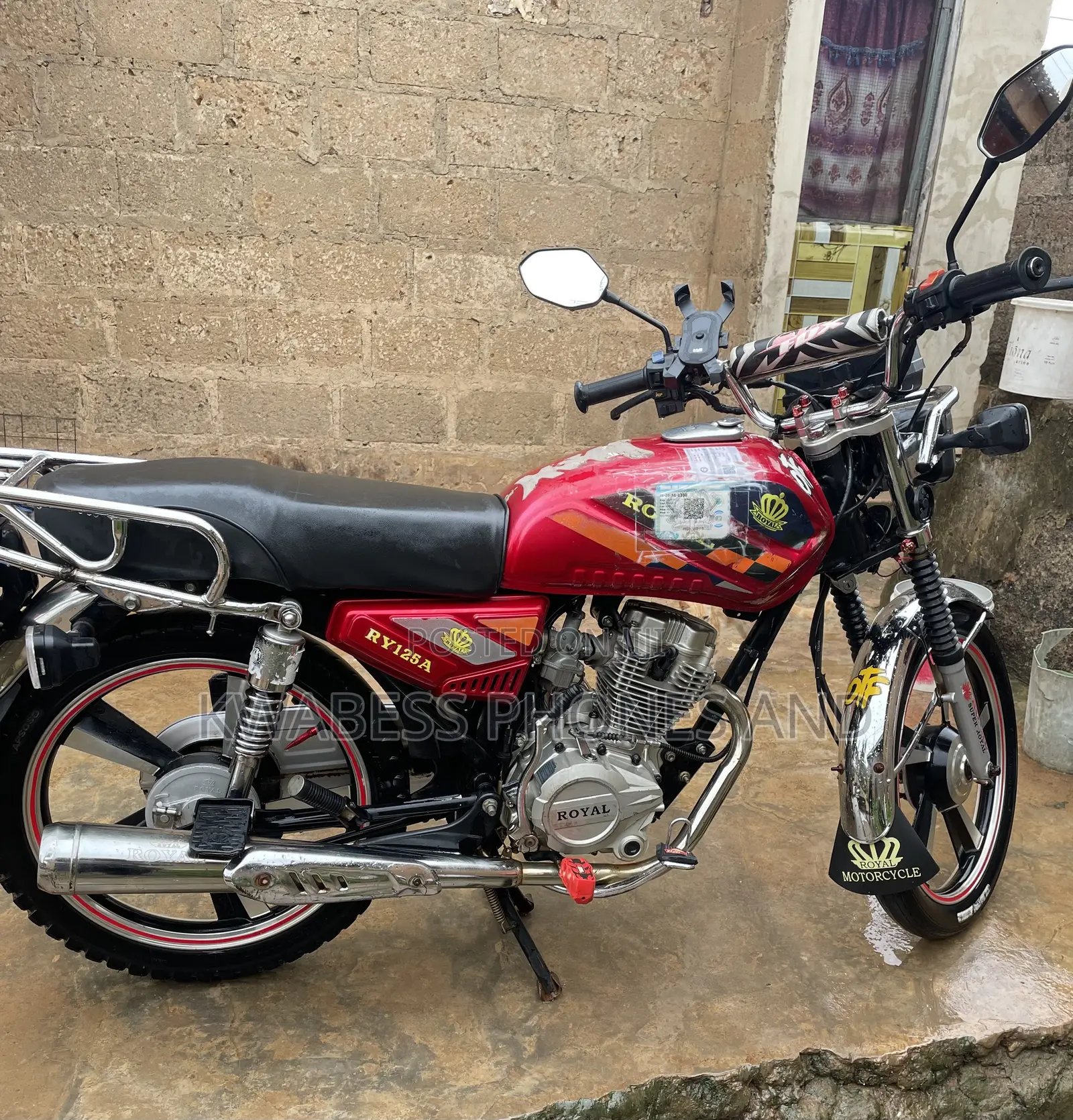 Royal RY125 2025 Red