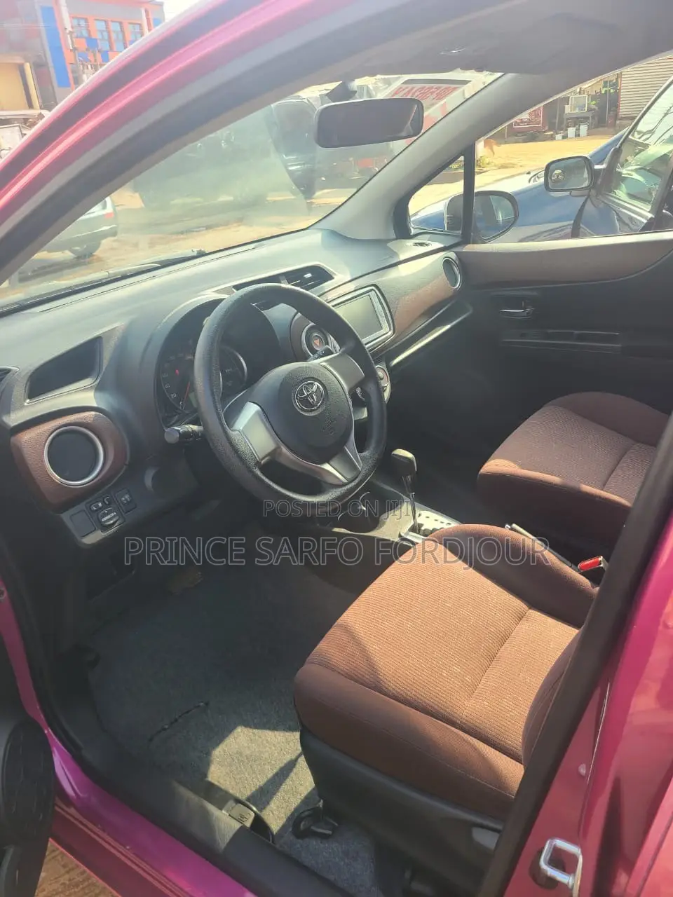 Toyota Vitz 2013 Pink