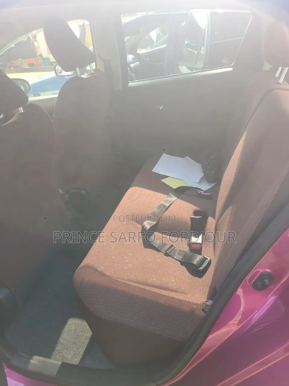 Toyota Vitz 2013 Pink