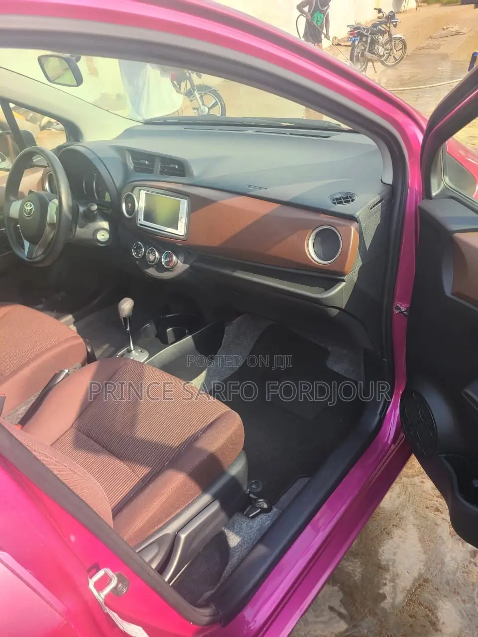 Toyota Vitz 2013 Pink