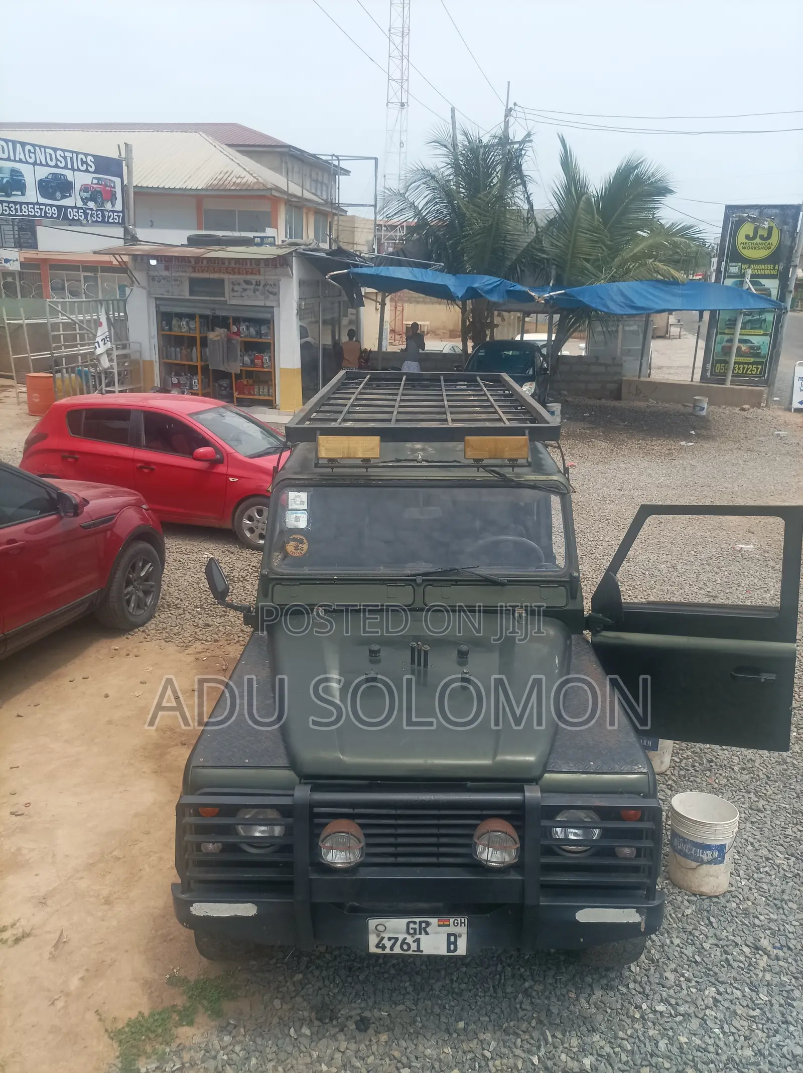 Land Rover Defender 1985 Green