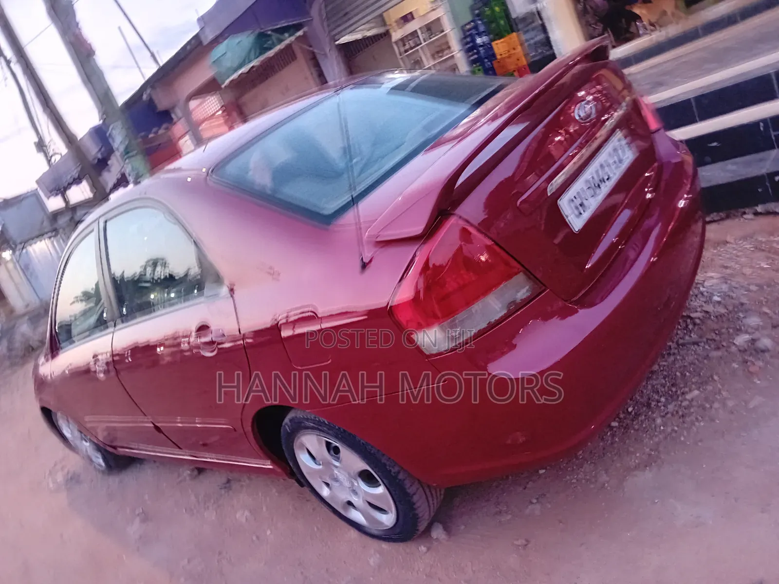 Kia Spectra 2007 Red