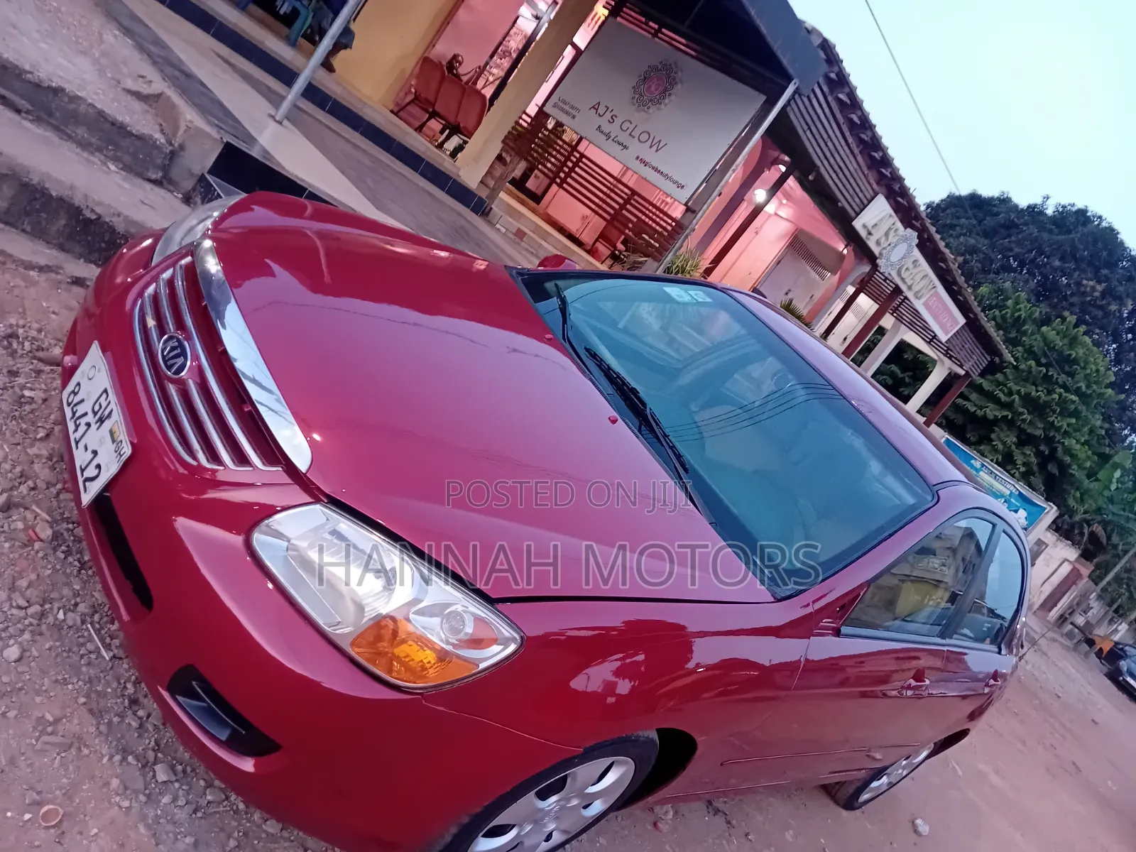 Kia Spectra 2007 Red