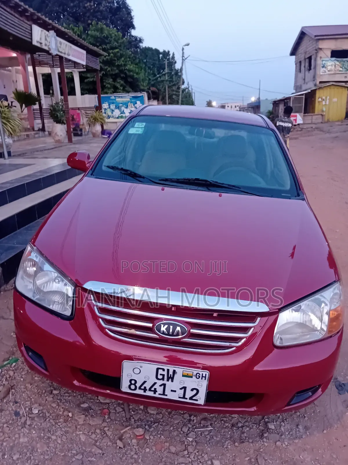 Kia Spectra 2007 Red