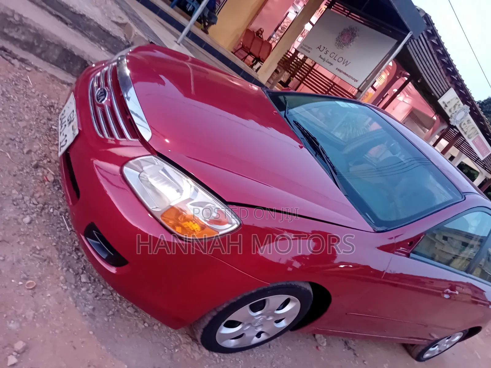 Kia Spectra 2007 Red