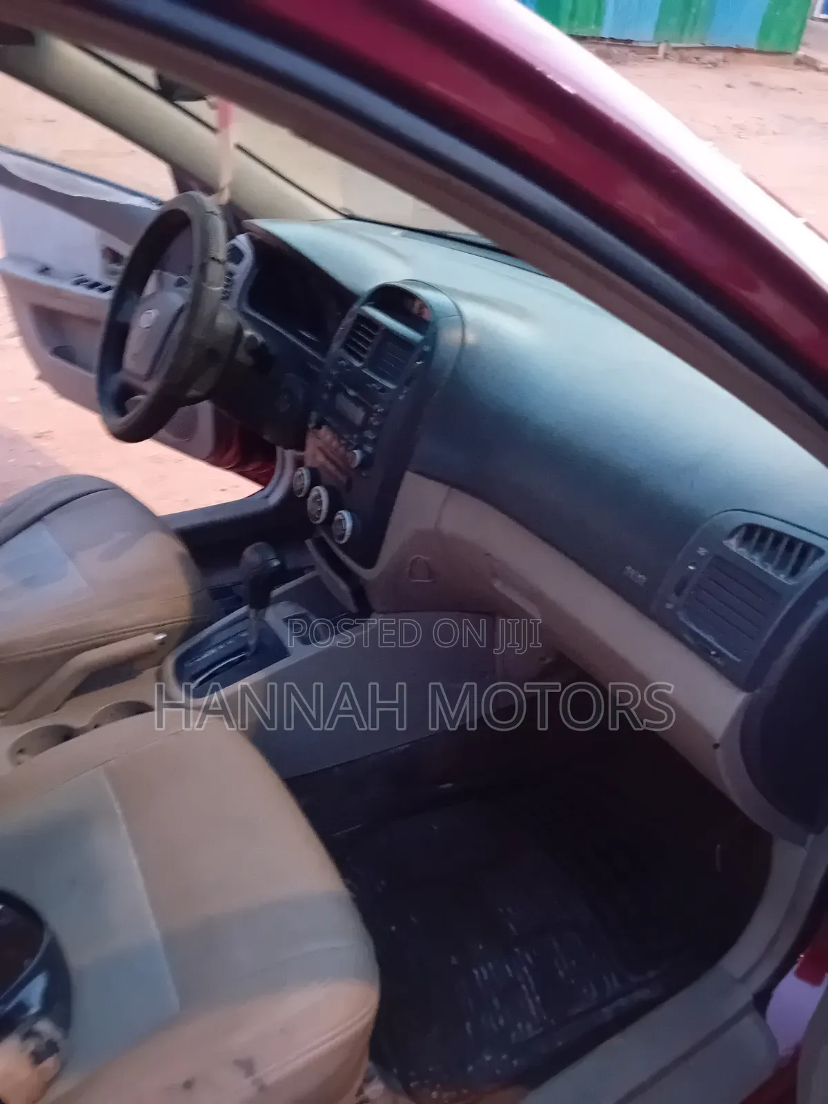 Kia Spectra 2007 Red