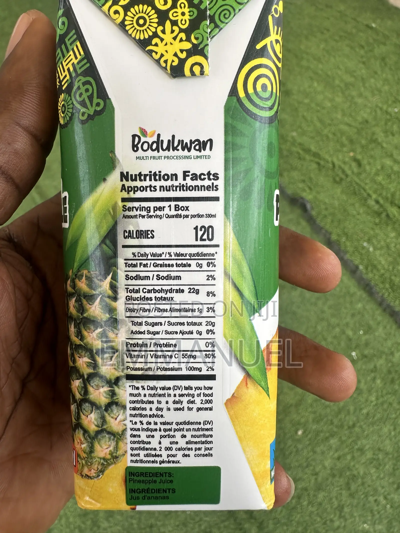Bodukwan Fresh Juice