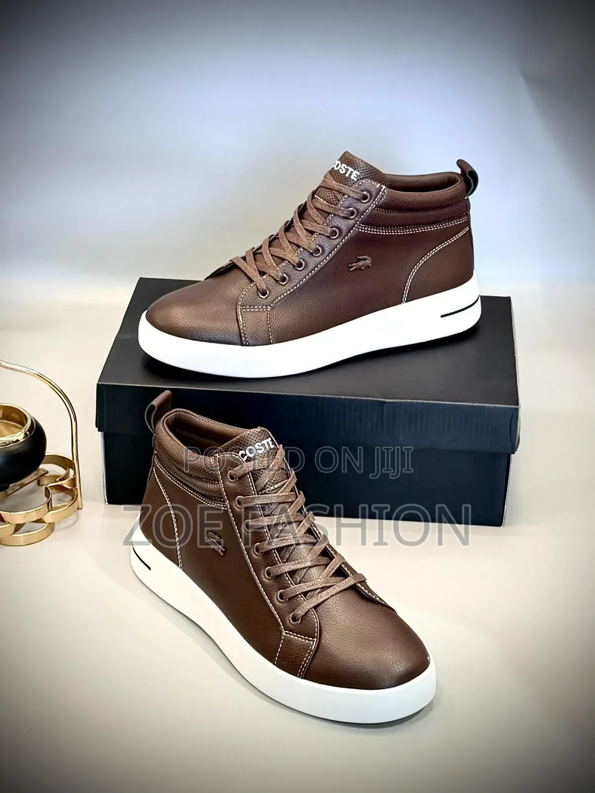 Men's Leather Casual Sneakers
