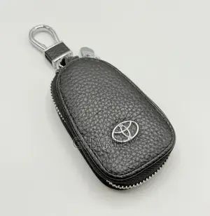 Premium Leather Key Fob Cover With Clip - All Favorite Car Package