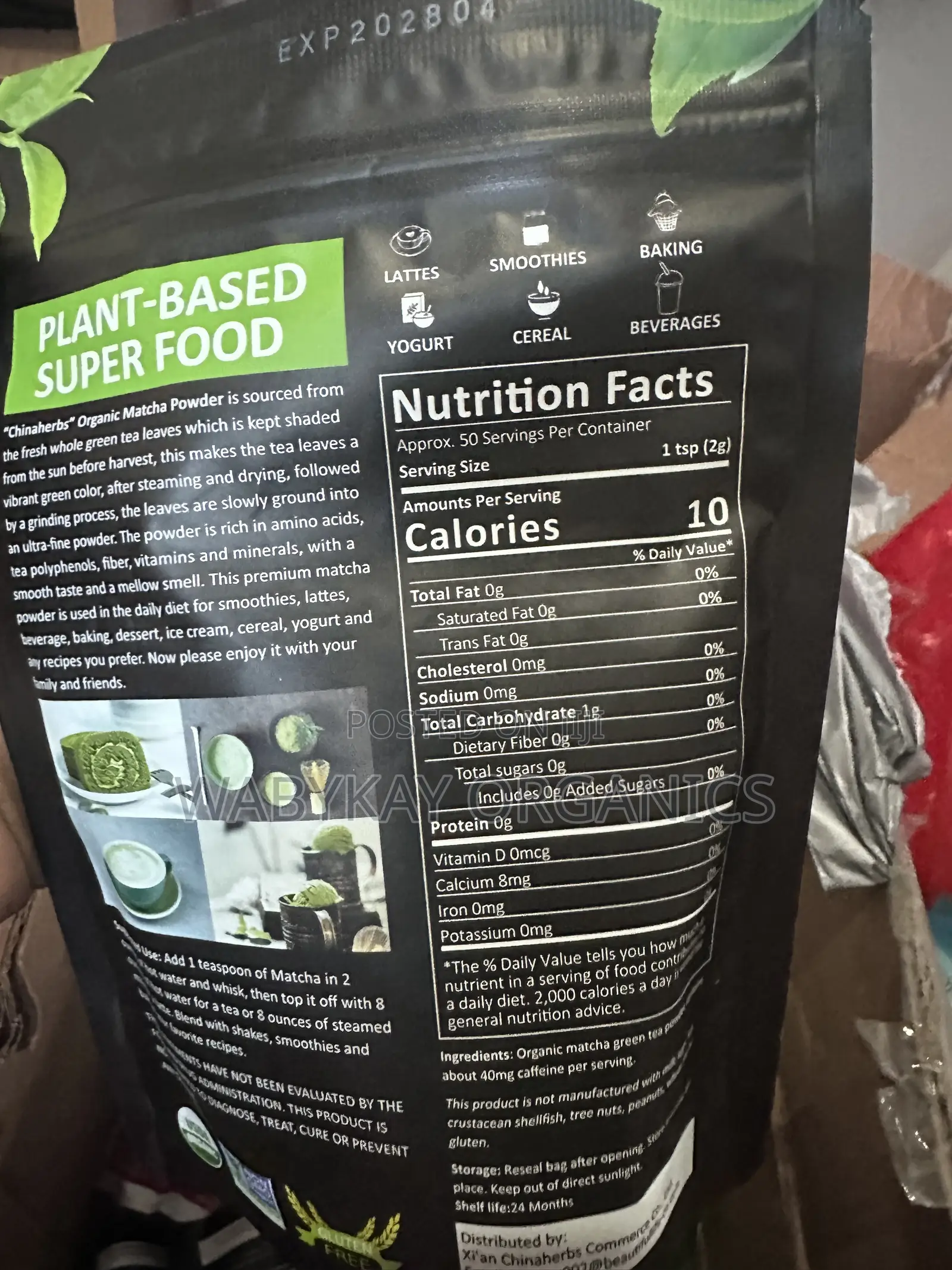 Matcha Organic Powder