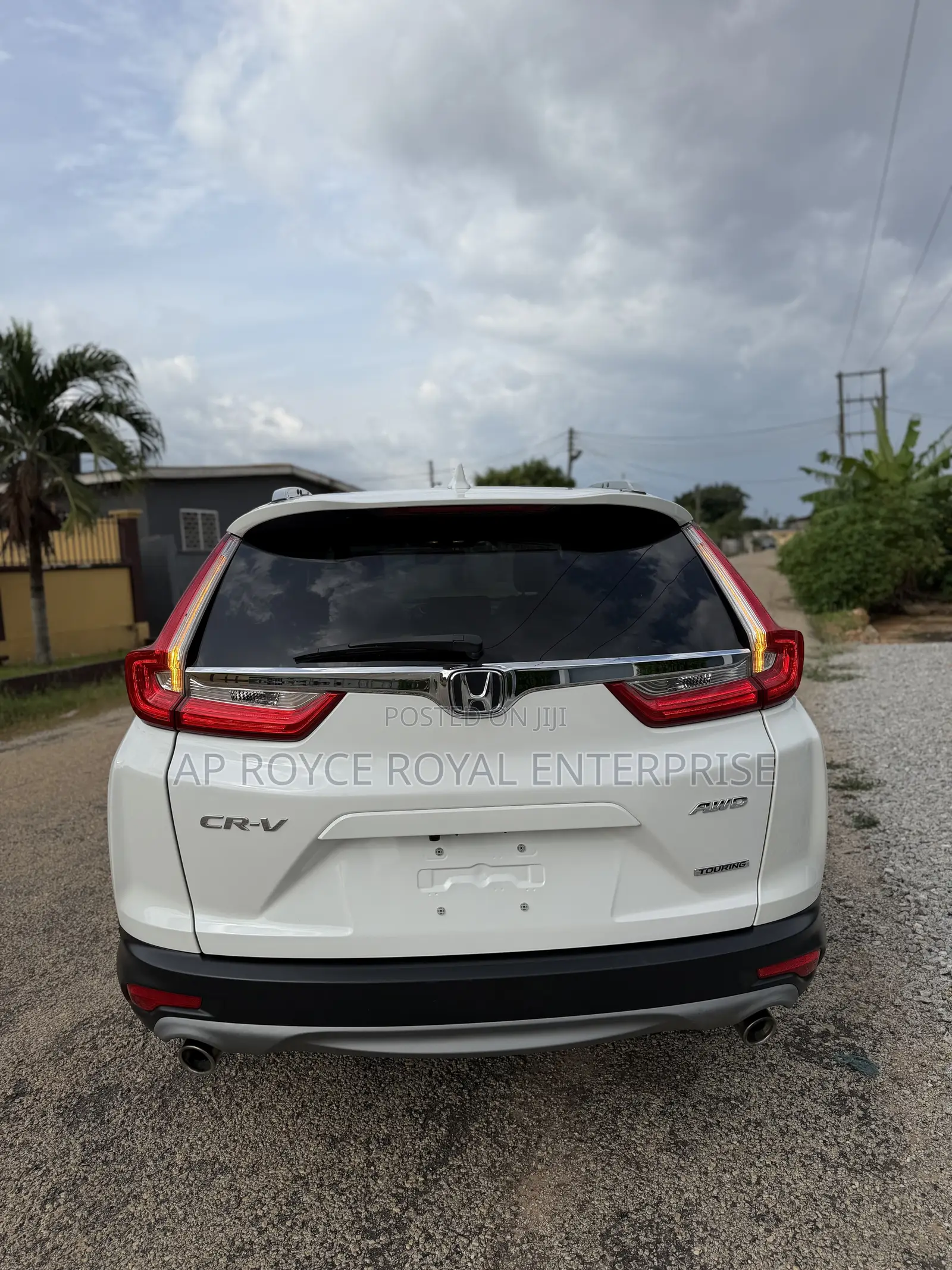 Honda CR-V Touring 4dr SUV AWD (1.5L 4cyl CVT) 2017 White