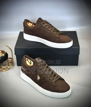 Men's Casual Leather Sneakers