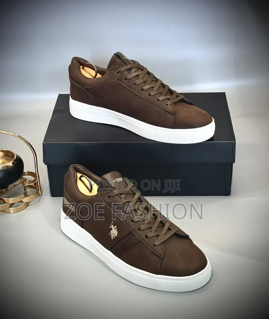 Men's Casual Leather Sneakers