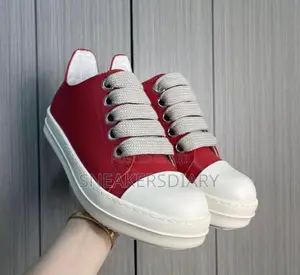 Red Rick Owen Hollywood Jumbo Laced