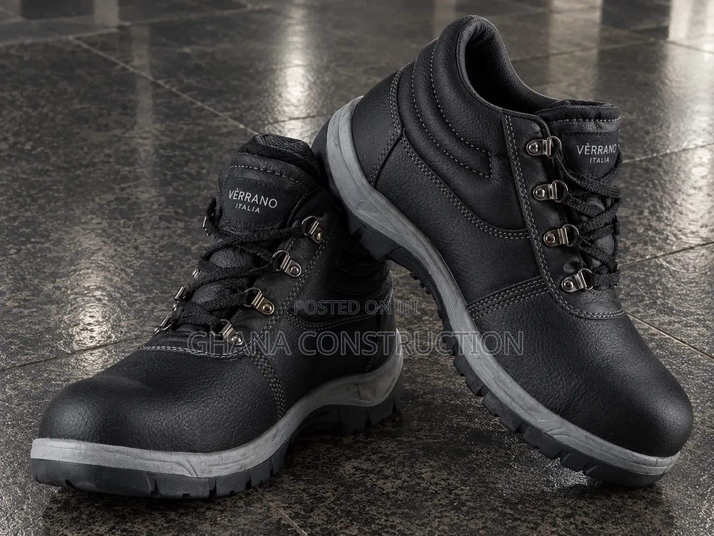 Steel Toe Safety Boot for Construction, Factory & Industrial Use Boots