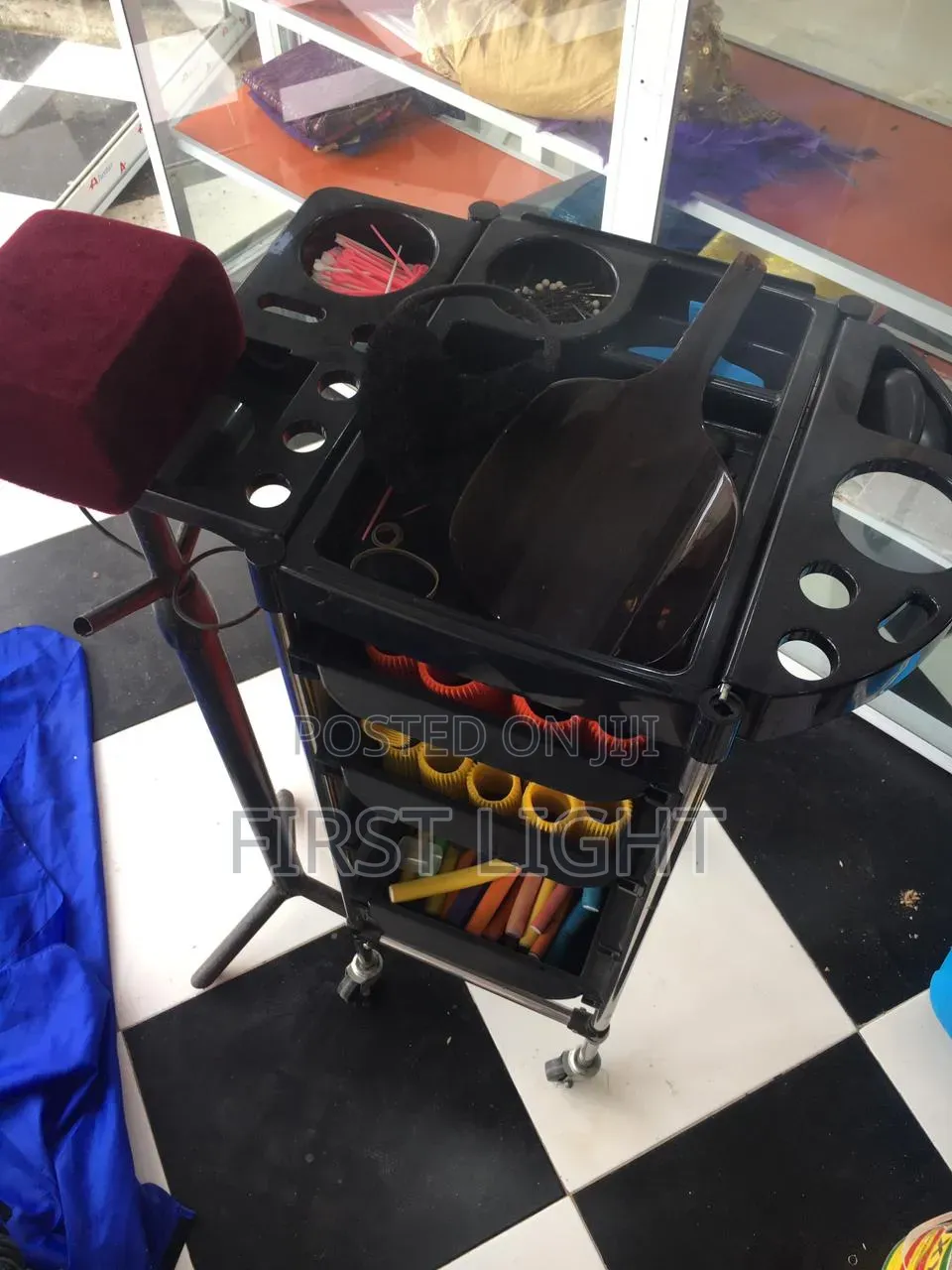 Salon Trolley and Rollers