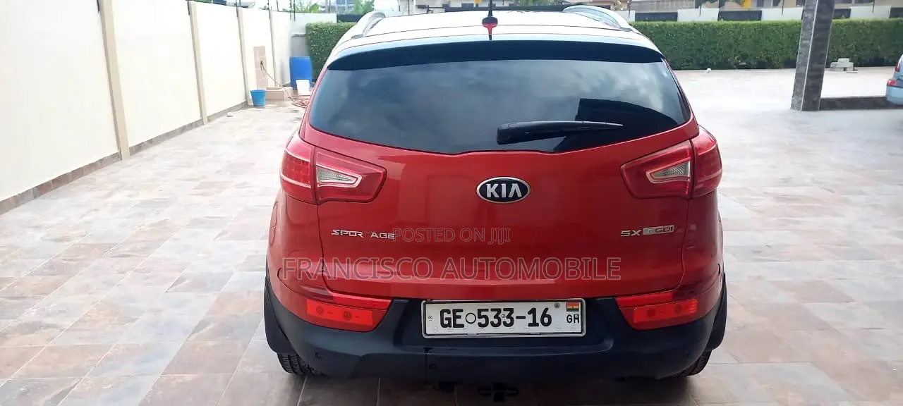 Kia Sportage SX 4dr SUV AWD (2.0L 4cyl Turbo 6A) 2016 Red