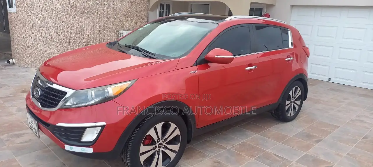 Kia Sportage SX 4dr SUV AWD (2.0L 4cyl Turbo 6A) 2016 Red