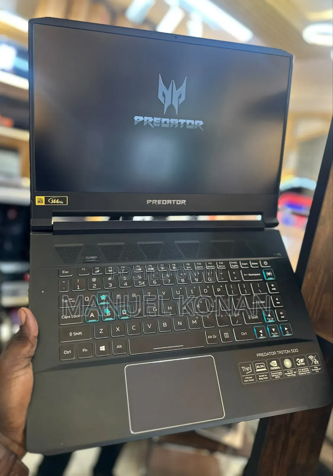 New Laptop Acer Predator Triton 500 16GB Intel Core i7 SSD 512GB