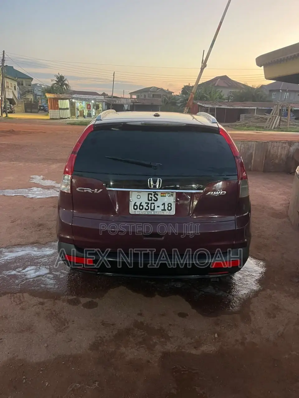 Honda CR-V 2014 Red