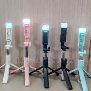 Remote Control Led Phone Holder Stand Selfie Stick
