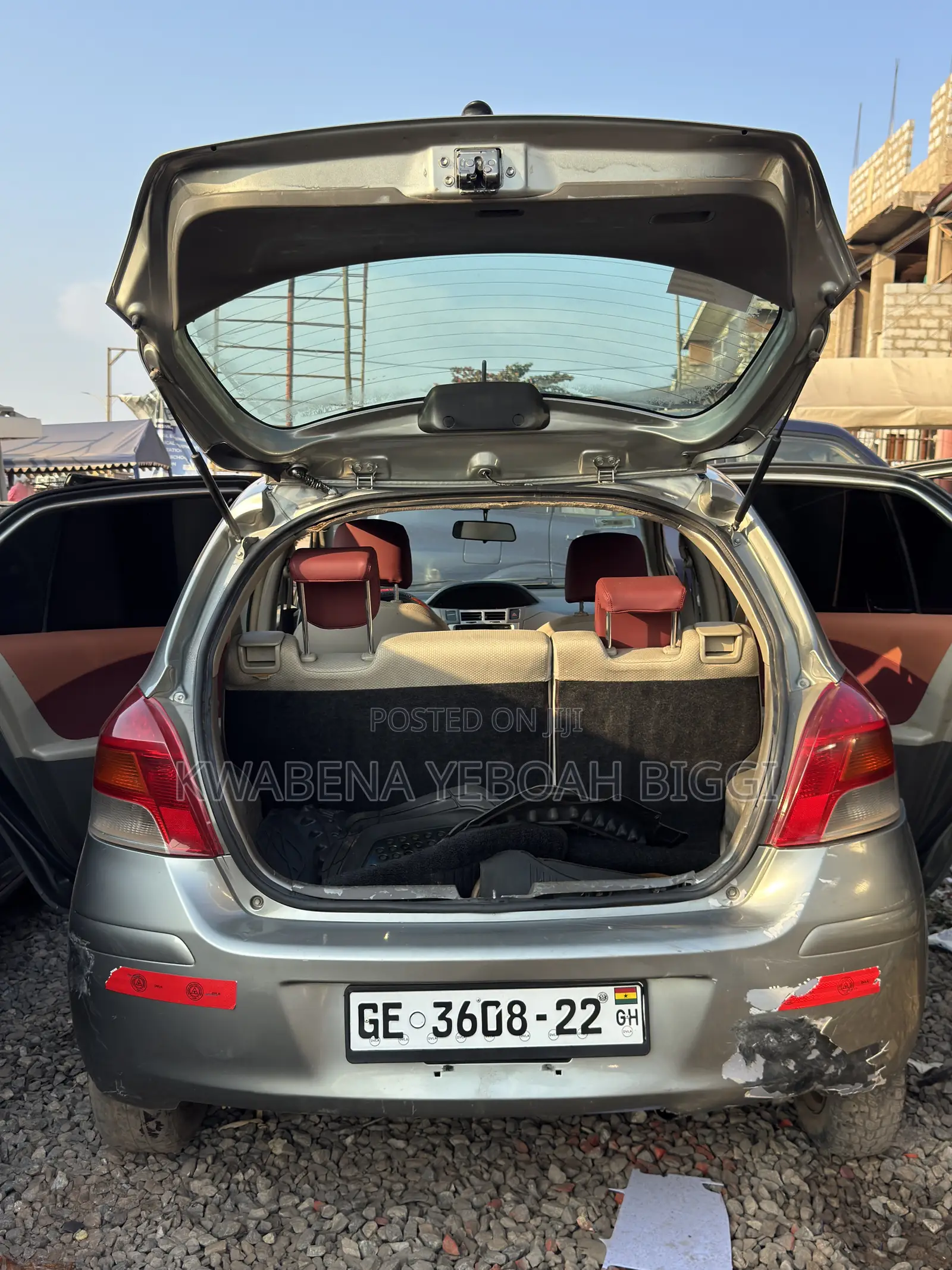 Toyota Vitz 2010 Gray