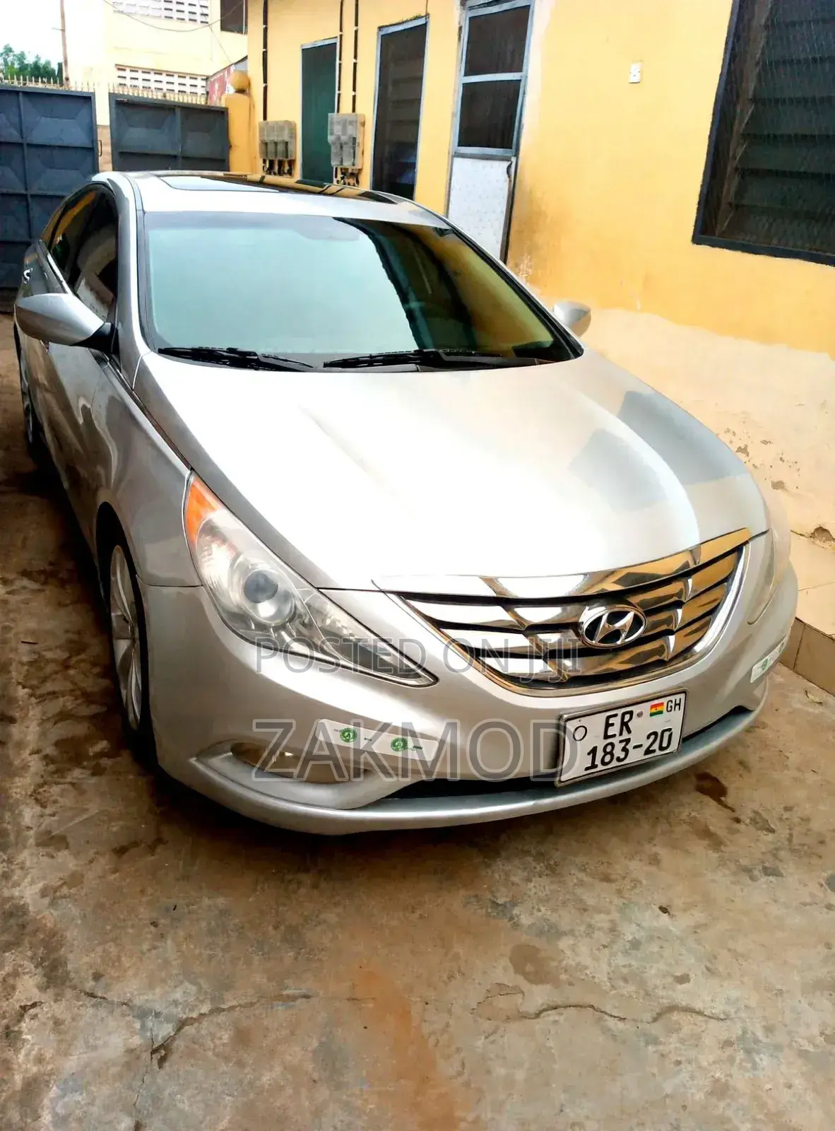 Hyundai Sonata Limited 2.0T Sedan (2.0L 4cyl 6A) 2013 Silver