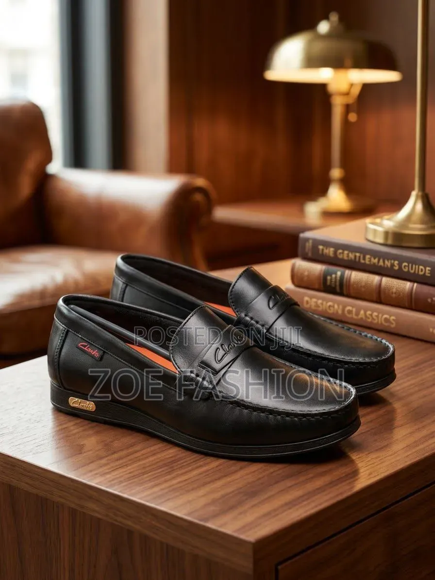 Men's Quality Leather Loafers Shoe(Clarks)