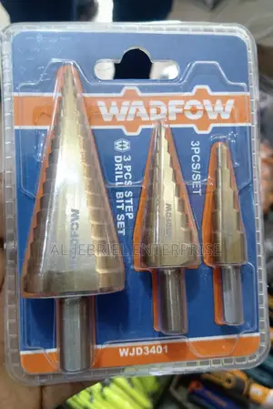 Step Drill Bit Set