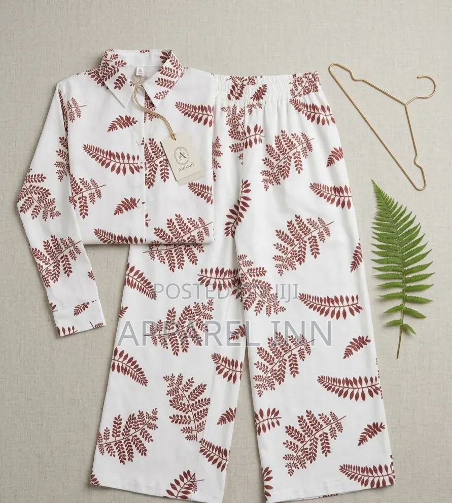 2 Piece Long Sleeves Shirts and Trouser