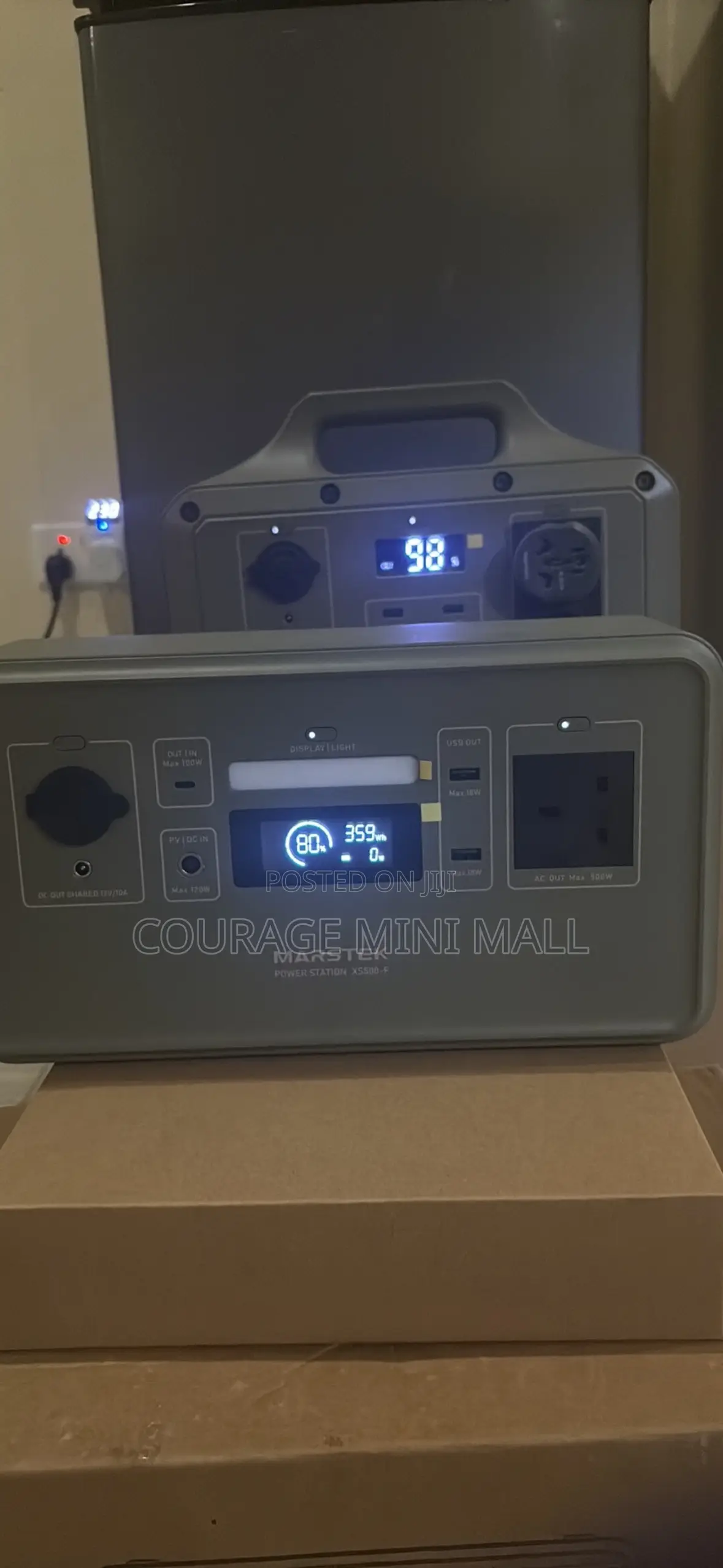 Marstek Portable Power Station 300w/530wh Solar Battery Generator