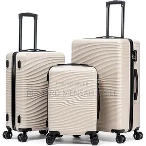 Size 28 3-Set Plastic Traveling Luggage