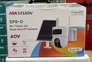 Hikvision Sp8 Dual Lens 4g Solar Camera Aov + Ds-2cfsp8-D/4g