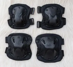 Elbow and Knee Pad Set – 4-Piece Protective Pads for Cycling...