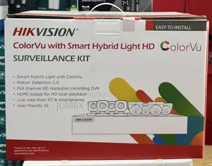 Hikvision 8ch Complete Camera Kit Without HDD Colorvu With Audio 2mp