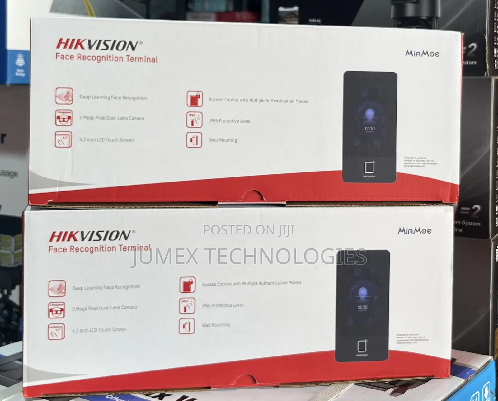 Hikvision Face Recognition Access Control Terminal Ds-K1t342mfx-E1