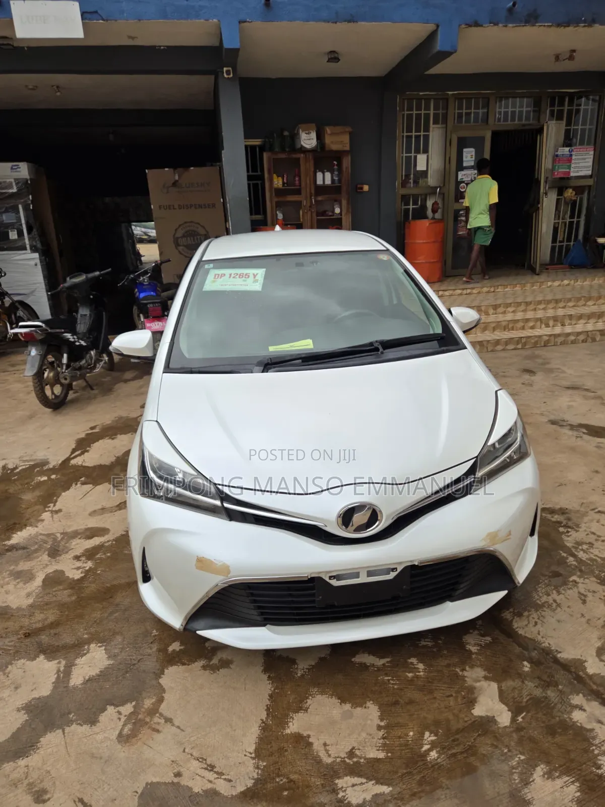 Toyota Vitz 1.3 FWD 3dr 2015 White