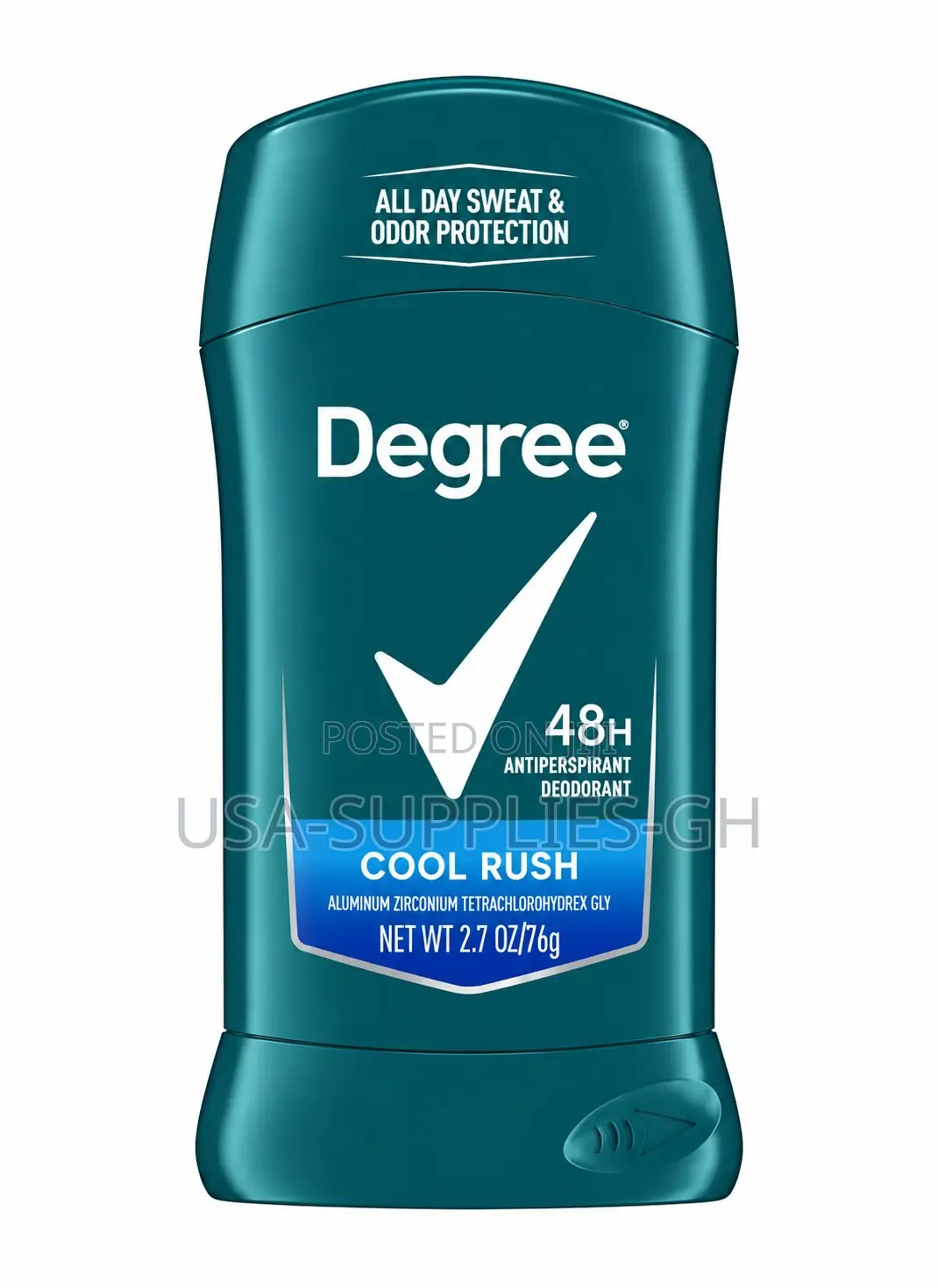 Men's Degree 48-Hour Antiperspirant Deodorant Cool Rush 2.7Oz From USA